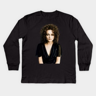 Helena Bonham Carter Kids Long Sleeve T-Shirt